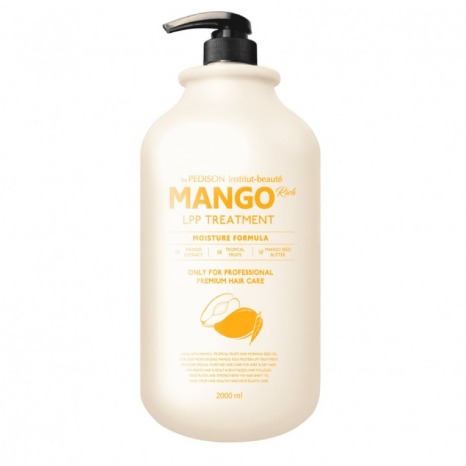 Маска с экстрактом манго для сухих волос Pedison Institut-beaute Mango Rich LPP Treatment